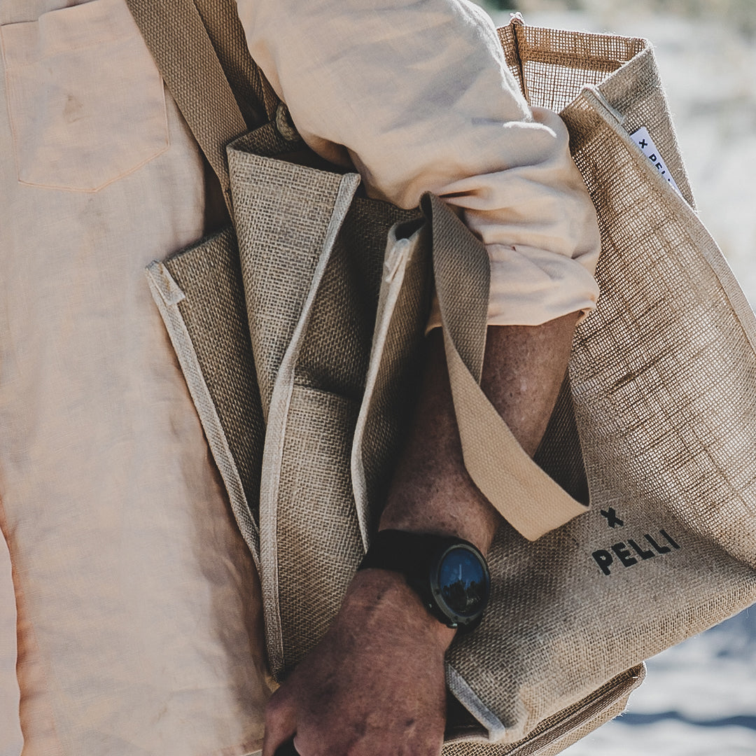 Buy Hessian Shopping Bags Australia I Pelli Bags Pelli Bags