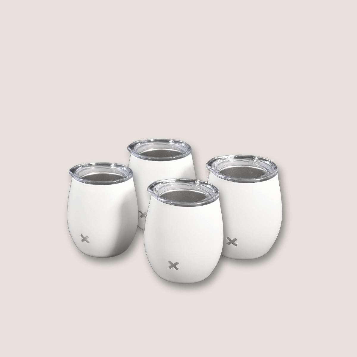 Sip and Dip Insulated Wine Tumblers - Four Person