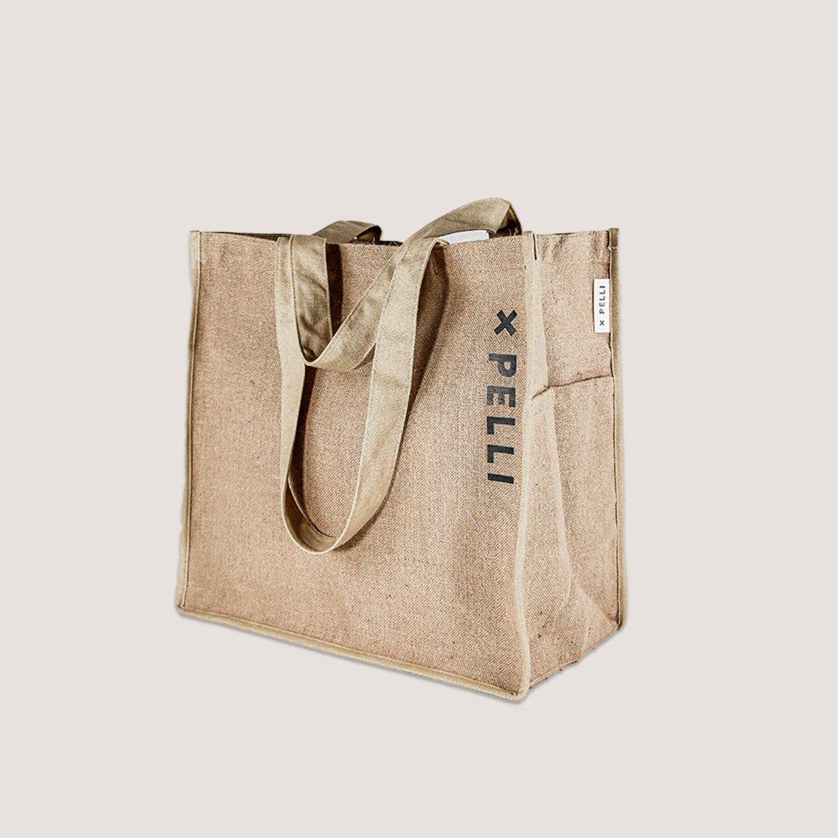 OUTLET - Think Big Large Jute Shopping Bag - Natural