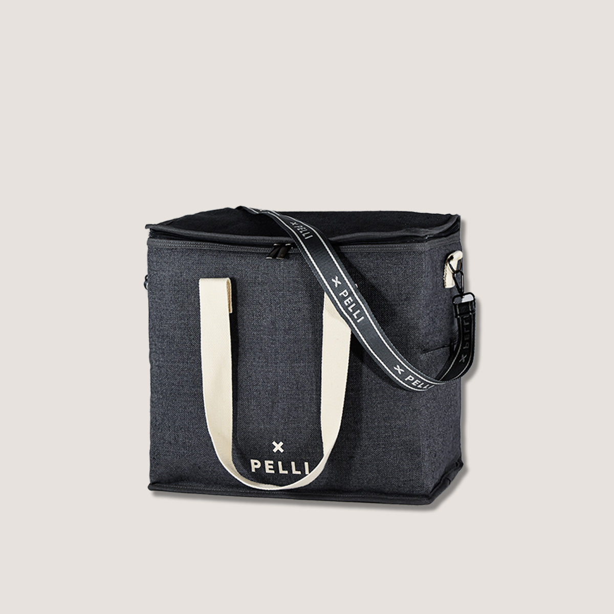 Outlet - OK Chill Crossbody - Jute Medium Cooler Bag with Shoulder Strap in Charcoal Grey