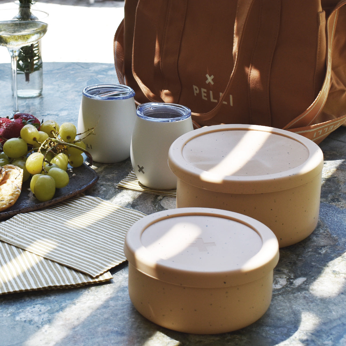 Salad Hero & Souper Star - Silicone Salad Bento Box Set of 2