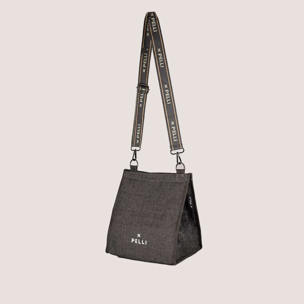 black lunch cooler bag