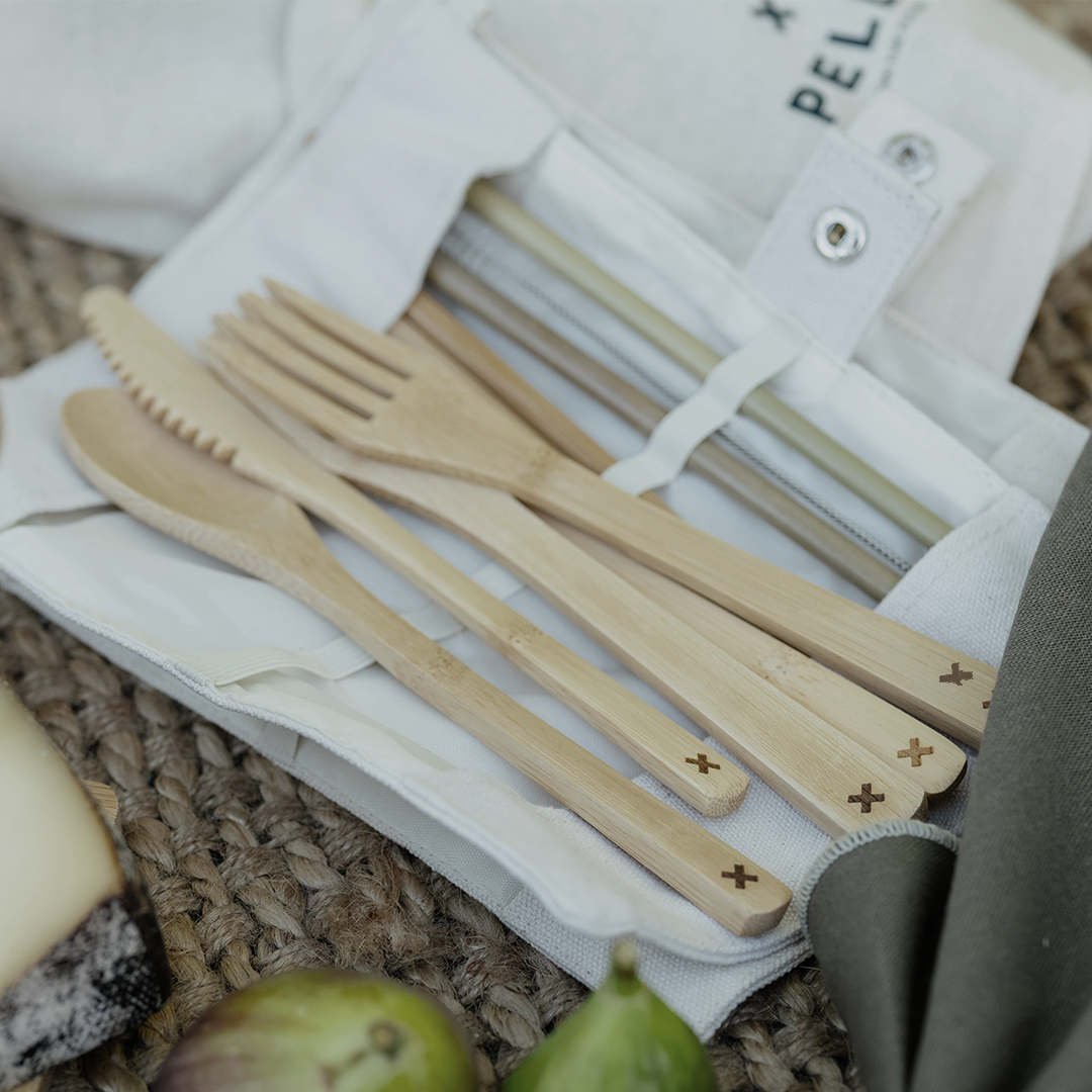OUTLET - Lunch Duo - Bento Box & Bamboo Cutlery Set