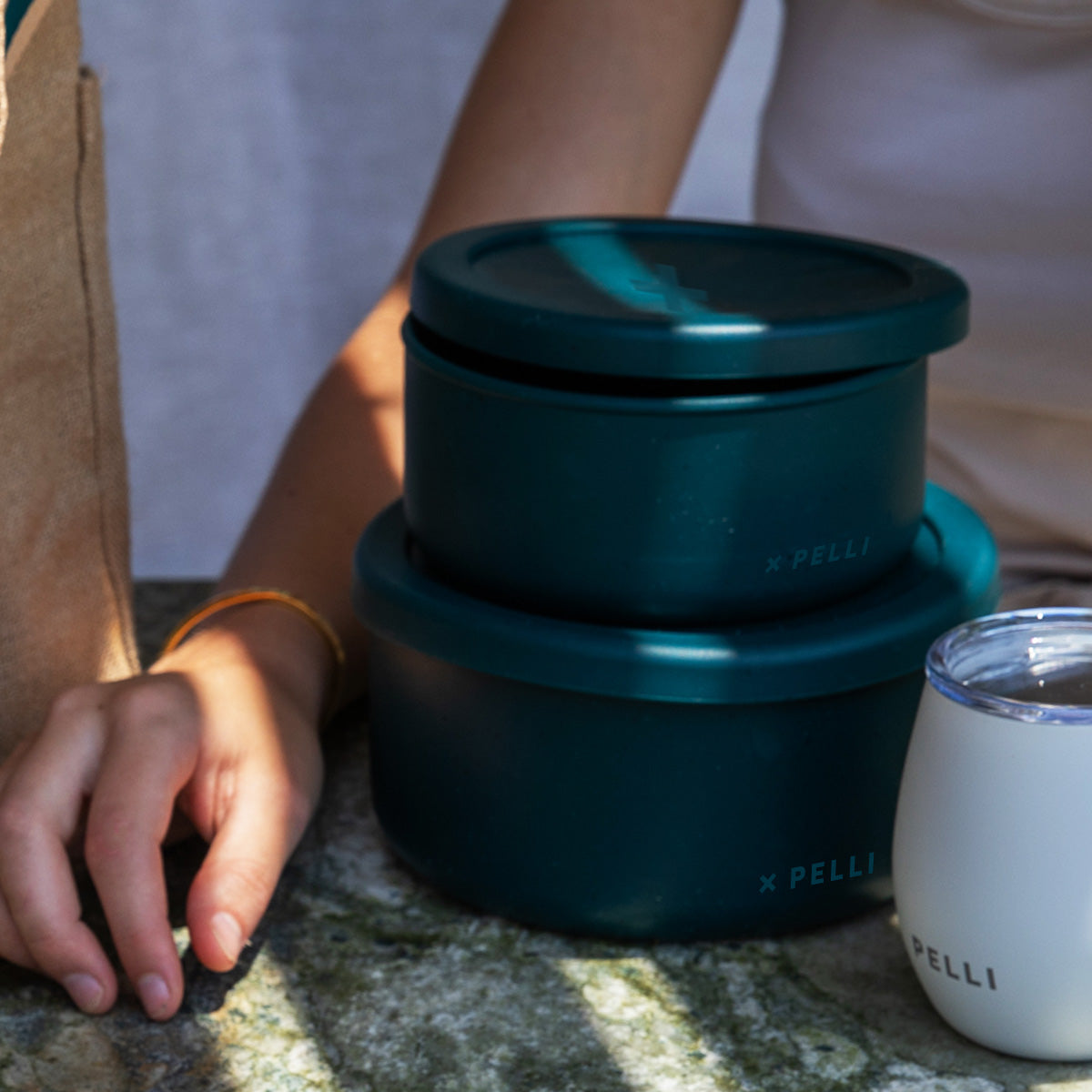 Salad Hero & Souper Star - Silicone Salad Bento Box Set of 2