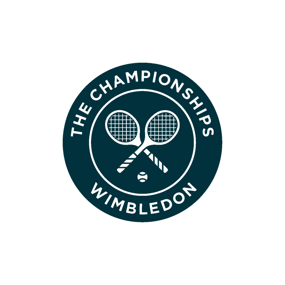 Wimbledon Championships logo in PMS 547C